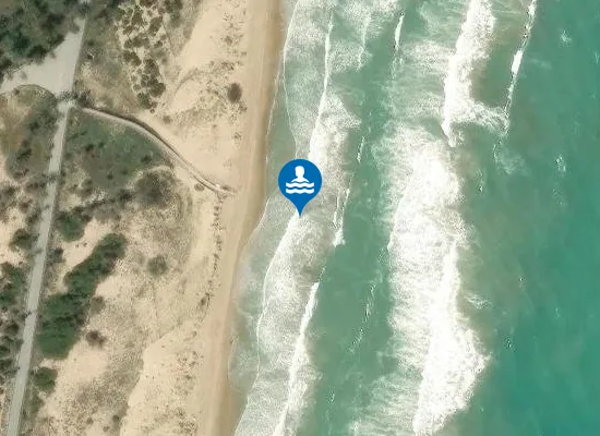 Satellite image of PLAYA DE VIVERS PM1