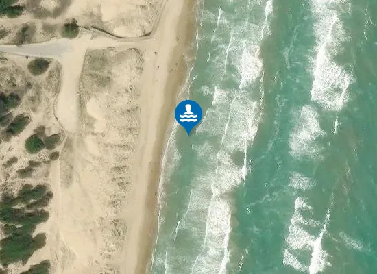 Satellite image of PLAYA DE TUSALES PM1