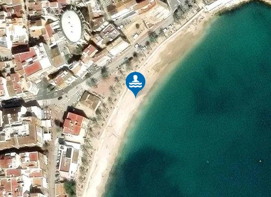 Satellite image of PLAYA DE LA GRAVA PM1