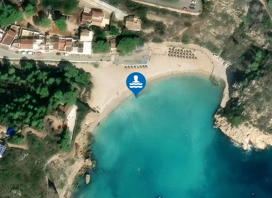 Satellite image of PLAYA DE LA GRANADELLA PM1