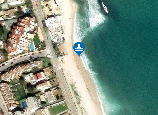 Satellite image of PLAYA DEL MUNTANYAR I PM1