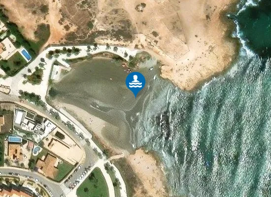 Satellite image of PLAYA CALA MOSCA PM1