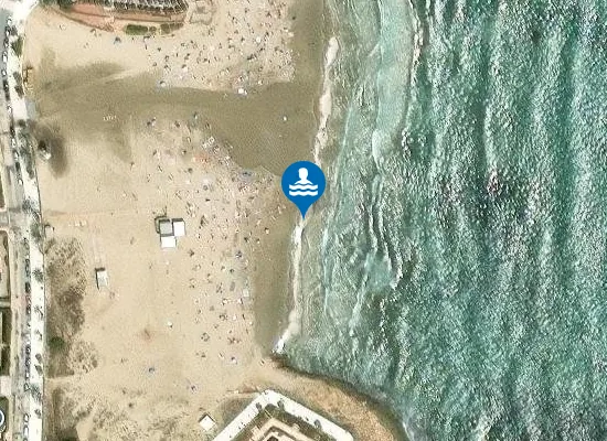 Satellite image of PLAYA CALA BOSQUE PM1