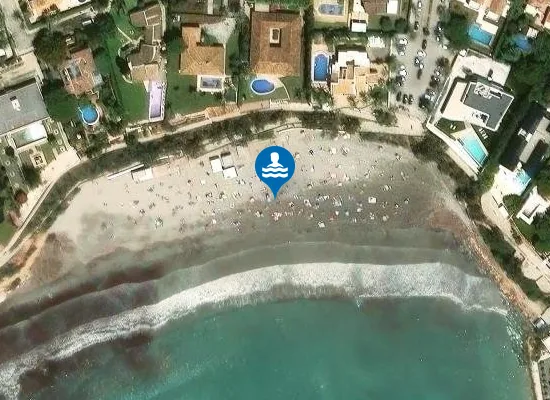 Satellite image of PLAYA DE LA CALETA PM1