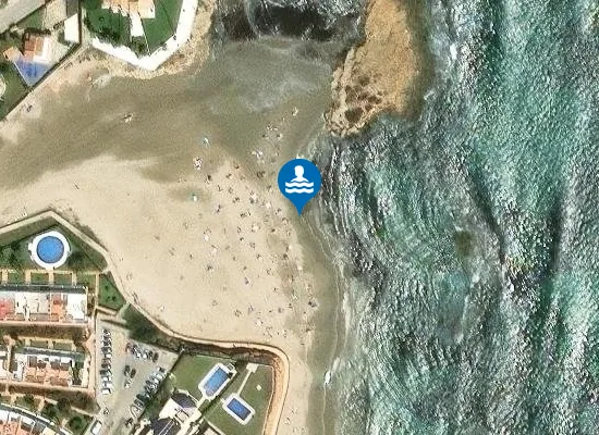 Satellite image of PLAYA CALA CAPITAN PM1
