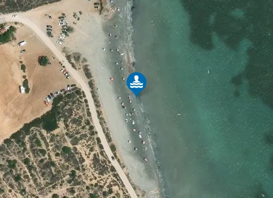 Satellite image of PLAYA DE LA ERMITA PM1