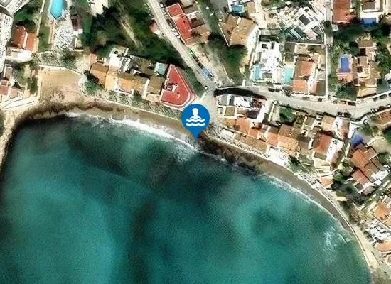 Satellite image of PLAYA DEL PORTET PM1