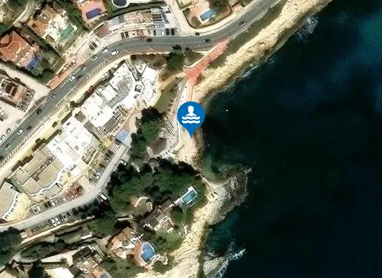 Satellite image of PLAYA DE L'ANDRAGO PM1