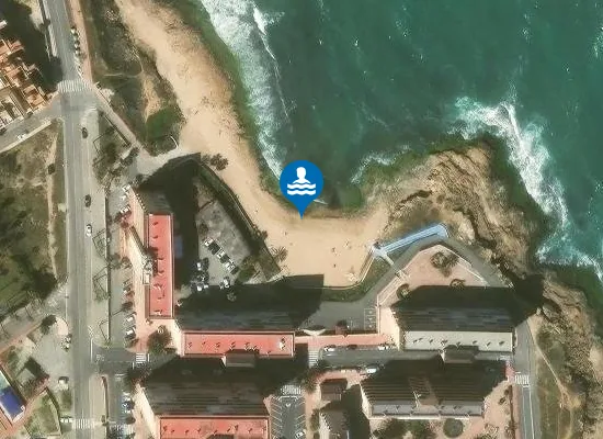Satellite image of PLAYA DE CABO CERBERA PM1