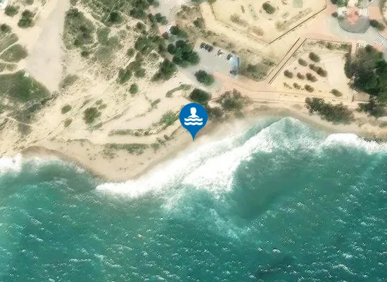 Satellite image of PLAYA PUNTA DEL MORO PM1
