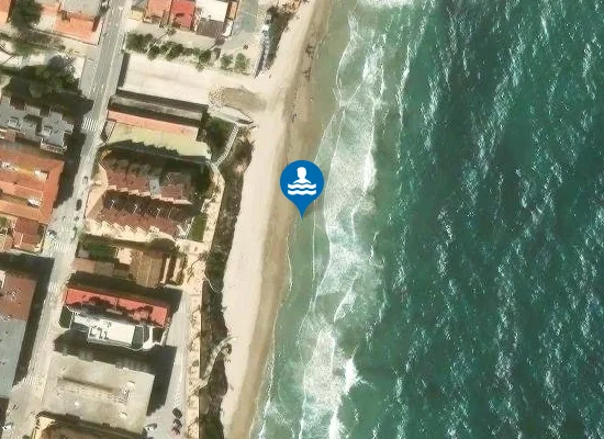 Satellite image of PLAYA DE JESUITAS PM1