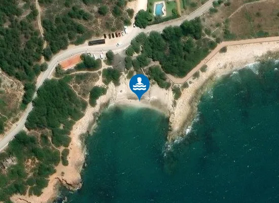 Satellite image of PLAYA DE CALA BLANCA PM1