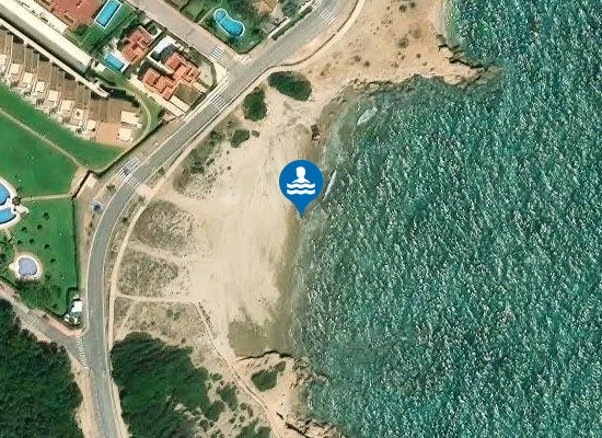 Satellite image of PLAYA DEL MORO PM1