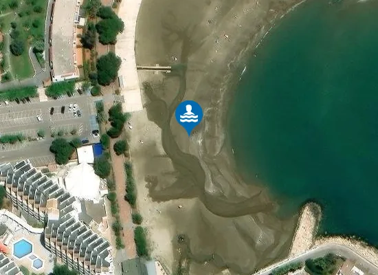 Satellite image of PLAYA DE LES FONTS PM1