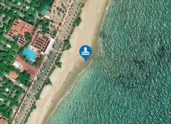 Satellite image of PLAYA DE MANYETES PM1