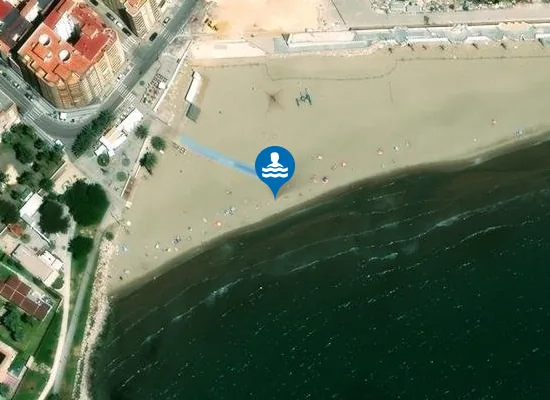 Satellite image of PLAYA DEL MORRONGO PM1