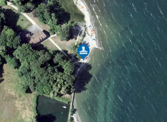 Satellite image of LA BÉCASSINE