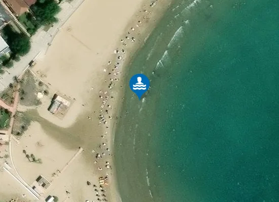 Satellite image of PLAYA TORRE DE SANT VICENT PM1