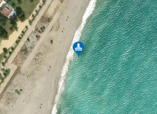 Satellite image of PLAYA DE L'ESTANYOL PM1