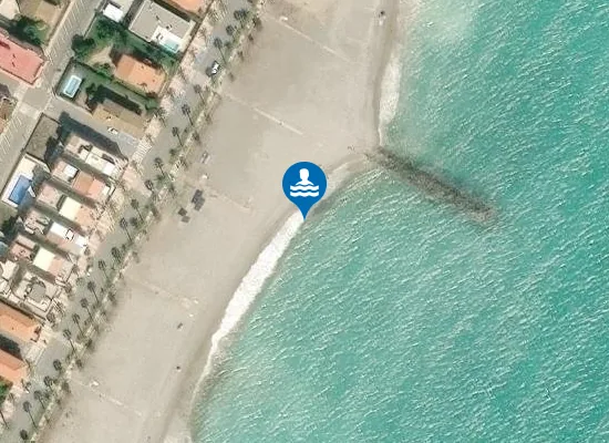 Satellite image of PLAYA DE PEDRA ROJA PM1