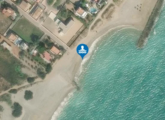 Satellite image of PLAYA DE BENIESMA PM1
