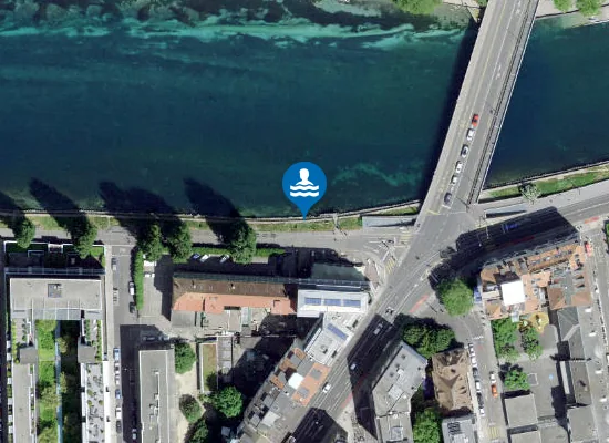 Satellite image of RHÔNE PONT SOUS-TERRE RG