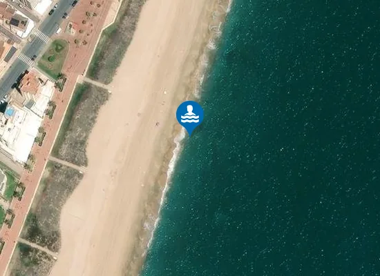 Satellite image of PLAYA DEL NORD PM2