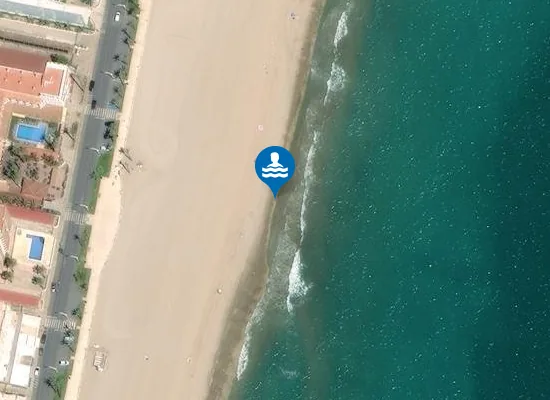 Satellite image of PLAYA DEL NORD PM3