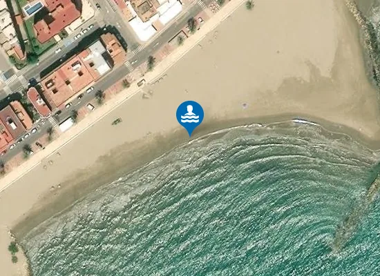 Satellite image of PLAYA DEL NORD PM1