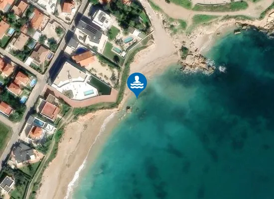 Satellite image of PLAYA DEL TRIADOR PM1