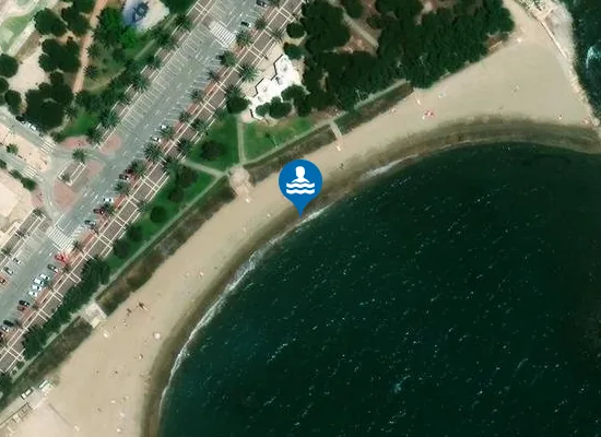 Satellite image of PLAYA DE FORA FORAT PM1