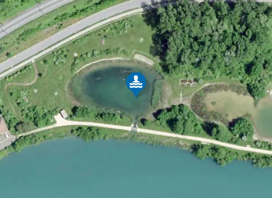 Satellite image of ETANG DE LA PLAINE