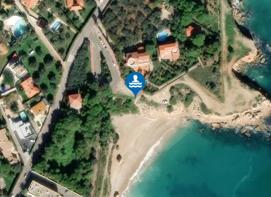Satellite image of PLAYA CALA DEL PINAR PM1