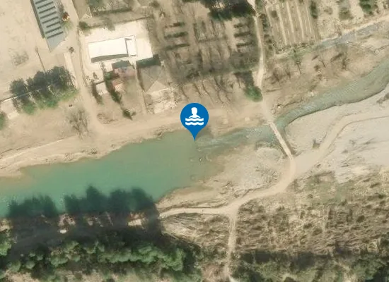 Satellite image of PISCINA FLUVIAL RIO TURIA BUGARRA PM1