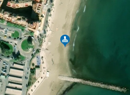 Satellite image of PLAYA DE PORT SAPLAYA PM1