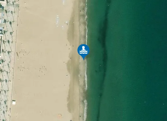 Satellite image of PLAYA DE LA PATACONA PM1