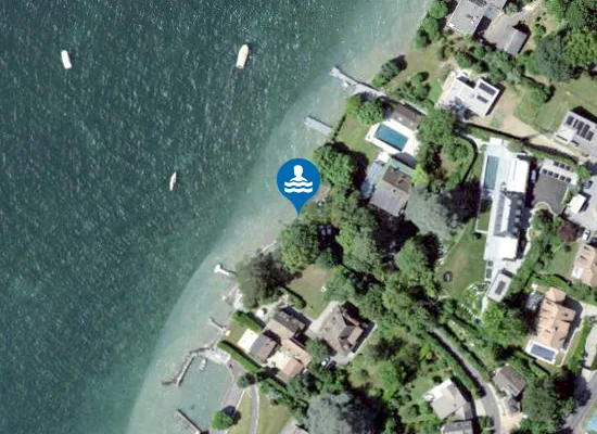Satellite image of PLAGE DE LA GRAVIERE