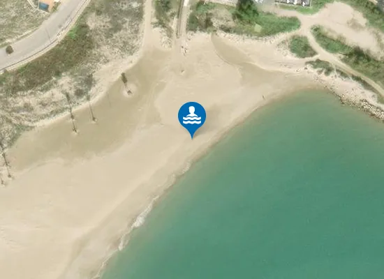 Satellite image of PLAYA DE CAP BLANC PM1