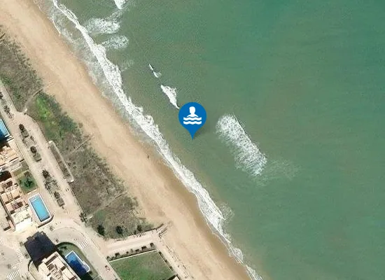 Satellite image of PLAYA DE GUARDAMAR PM1