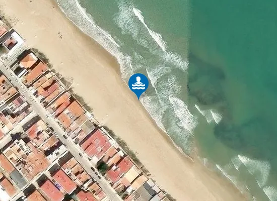 Satellite image of PLAYA DE PAU-PI PM1