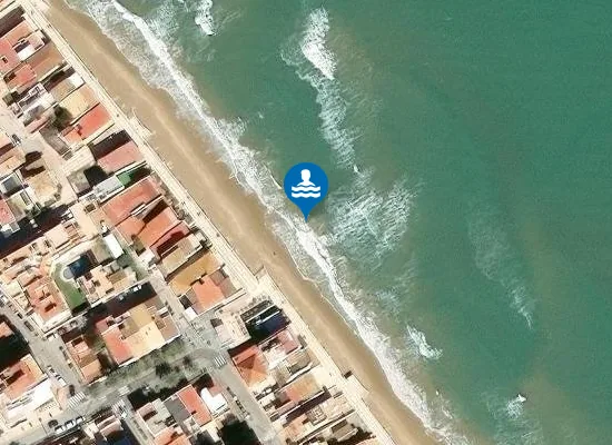 Satellite image of PLAYA DE PILES PM1