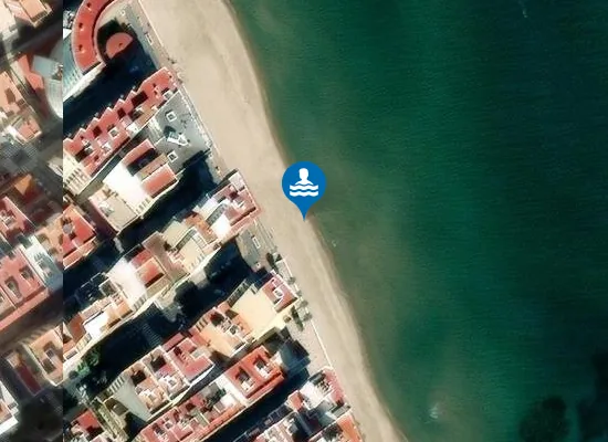 Satellite image of PLAYA DE LES PALMERETES PM1