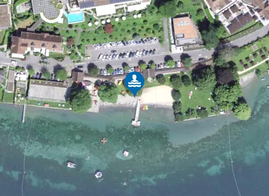 Satellite image of STRANDBAD-LIDO, WEGGIS