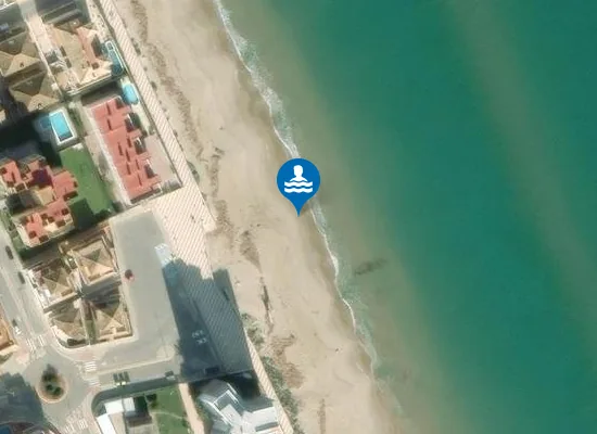 Satellite image of PLAYA LA LLASTRA PM1