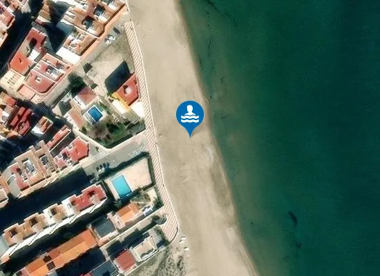 Satellite image of PLAYA DE MOTILLA PM1