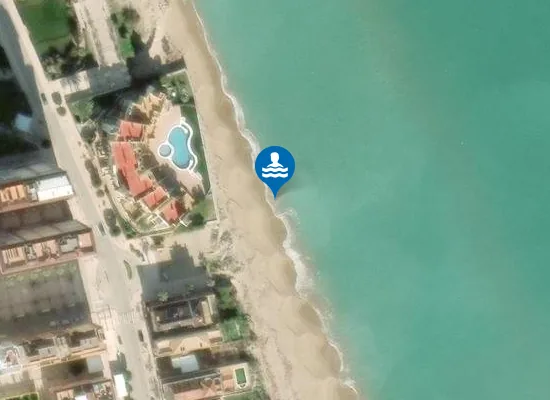 Satellite image of PLAYA DE LA GOLETA PM1