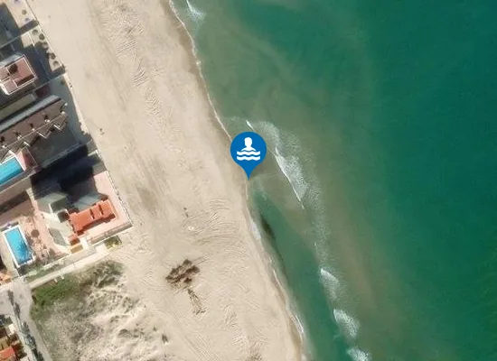 Satellite image of PLAYA DEL RECATI PM1