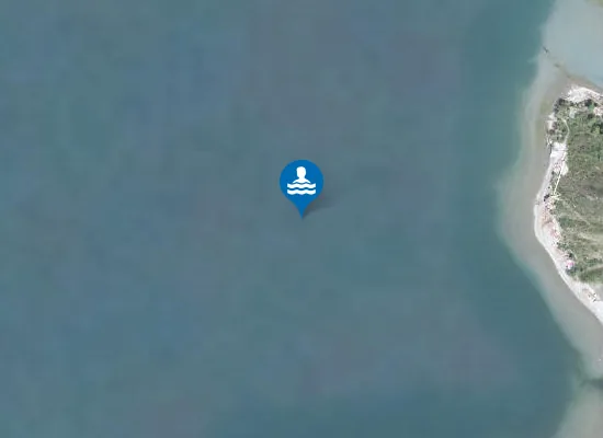 Satellite image of BADEPLATZ MISSISSIPPI (UFER 1)