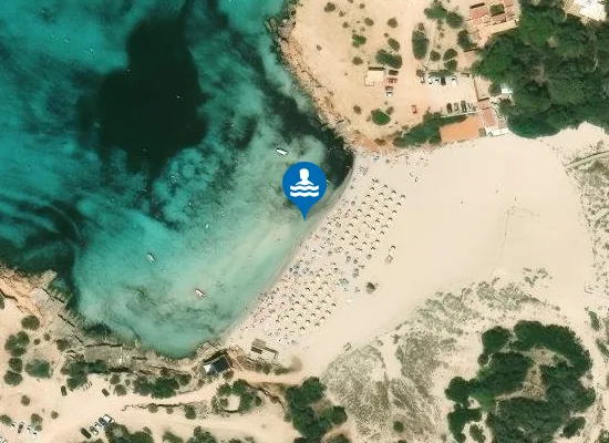 Satellite image of PLAYA CALA SAHONA PM1