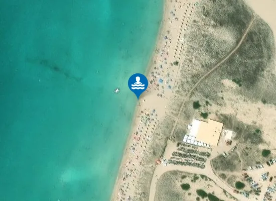 Satellite image of PLAYA ILLETES PM1